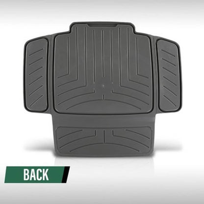 Solid Spare TPE Car Seat Protector | Waterproof, Anti-Slip for Baby & Child Seats Gray