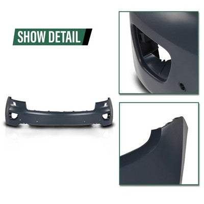 Solid Spare Front Upper Bumper Cover Fit For 2011 2012 2013 Jeep Grand Cherokee Replacement