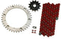 Solid Spare Red 520x94 O-Ring Drive Chain & 13/41 Sprockets for Yamaha Blaster 200