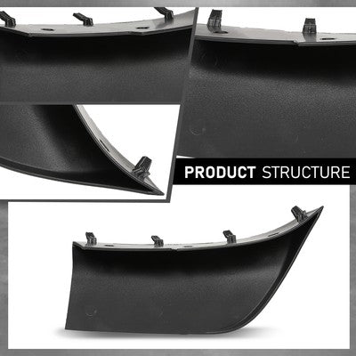 Solid Spare Fit For 2021-2024 Jeep Grand Cherokee L Front Right Side Fascia Spat 68421752AB