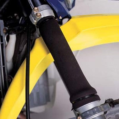 Solid Spare SPI Black Neoprene Fork Gaiters / Protectors for MX Bikes, Snowbike, Dirt Bike
