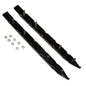 Solid Spare Bottom Line 4" DUAL Runner Carbides fits Ski-Doo Expedition Freestyle Legend MXZ