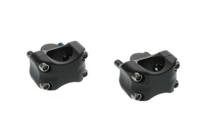 Solid Spare MX for ATV Handlebar Clamps Mount 1 1/8 inch bars Universal