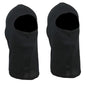 Balaclava Full Face Mask Black - Poly/Cotton Blend - Pack of 2 - Adult