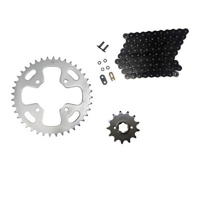 Solid Spare Black 520x90 O-Ring Drive Chain & 13/40 Sprockets for Honda ATC350X fits 1985