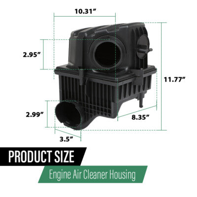 Solid Spare Engine Air Cleaner Box Housing Fit For 2015-2018 Jeep Renegade 68405395AA