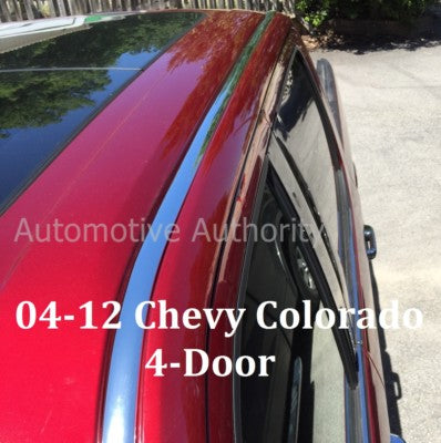 For 2004-2012 CHEVY COLORADO CHROME ROOF TOP TRIM MOLDING KIT