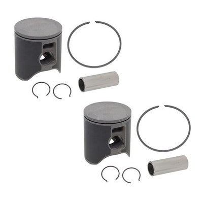 2 SPI Standard Bore Piston Kits for Polaris 650 Sleds fits 2021-2024 74.8mm