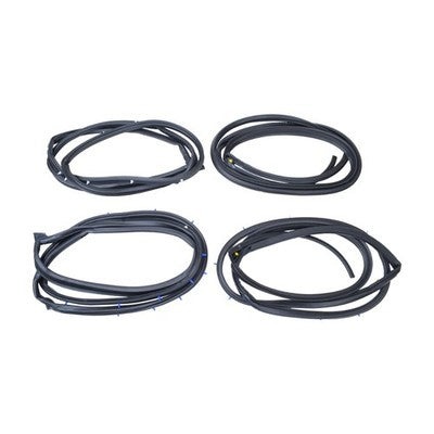 4PCS Door Weatherstrip Silence Opening Gasket For Honda Civic 2006-2011