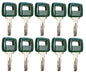 (10) Ignition Keys For Volvo Loader Articulated Hauler 11039228, 17225331