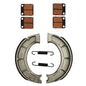 Solid Spare Front Brake Pads & Rear Brake Shoes for Yamaha Bear Tracker 250 fits 2001-2004