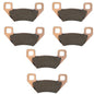 Solid Spare Front & Rear Severe Duty Brake Pads for Arctic Cat 425 Utility 4x4 EFI 2011-2012