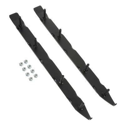 Solid Spare Bottom Line 6" DUAL Runner Carbides for Arctic Cat most 1996-2008 w/Plastic Skis