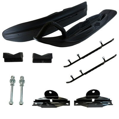 Solid Spare Exo-S All-Terrain Skis Mount Kit & 6" Carbides for Arctic Cat Many 2012-2017