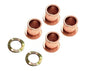 Club Car Precedent King Pin Steering Knuckle Bushing Kit 04+ 102288201 102288401