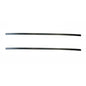 Solid Spare Pair of SPI Black Snowmobile Slides Sliding Runner for Yamaha 54-5/8" Profile 12