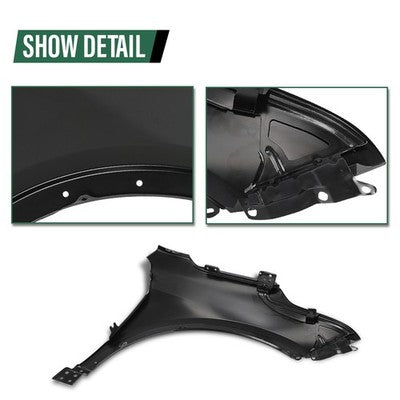 Solid Spare Fender Front Left Driver Side 84216122 GM1240412 Fit For 2019-2024 Cadillac XT4