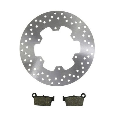 Solid Spare Rear Disc Brake Rotor & Brake Pads 2003-2018 for Yamaha WR250F WR450F & YZ450F