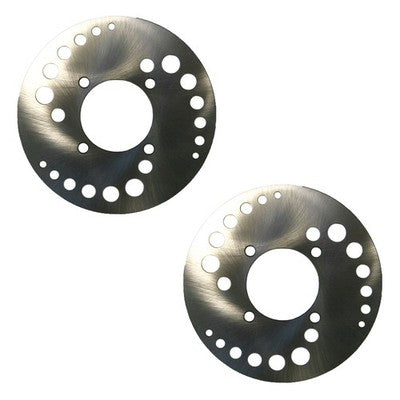 Solid Spare 2 Front Disc Brake Rotors for Polaris Replaces OEM# 5246039 & 5247752 - 7" O.D.