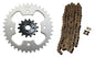 Solid Spare Natural 520x94 O-Ring Drive Chain 14/37 Sprockets for Polaris Predator 500 03-04
