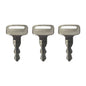 (3) YAMAHA GOLF CART KEYS G14, G16, G19, G22, G29 J17-82511-20 GAS & ELECTRIC