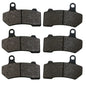 Solid Spare Factory Spec brand Front & Rear Brake Pads for Harley-Davidson Motorcycles