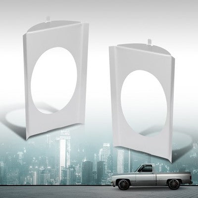 Solid Spare Behind Seat Speaker Brackets Fit For 73-87 Chevy C10 Square Body 6??9 Speakers
