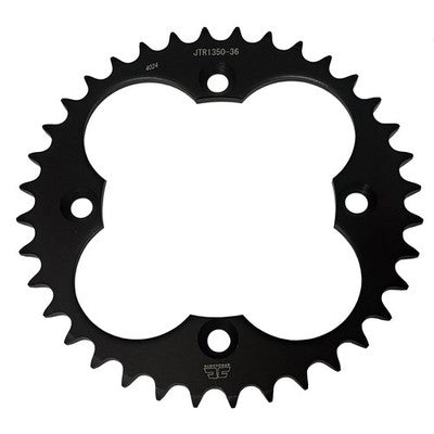 Solid Spare JT Sprockets 36 Tooth Rear Steel Sprocket for Honda TRX250X FourTrax 250X