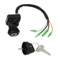 Ignition Switch w/ Keys for Kawasaki Bayou 220 1988-1995 Replaces OEM 27005-1131