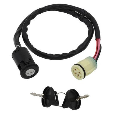 Solid Spare Ignition Switch w/ Keys for Honda Foreman 500/520 Rubicon, Rancher 420 2015-2024