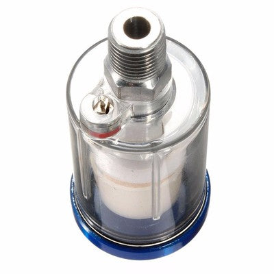 1/4" Mini Spray Gun Air Line Filter Painting Moisture Separator Water Trap tool