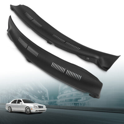 Solid Spare Fit For 1995-2003 Mercedes Benz W210 E-Class Windshield Wiper Cowl Screen Cover