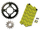 Solid Spare Yellow 520x74 Drive Chain & 12/32 Sprockets for Yamaha Breeze 125 1989-2004