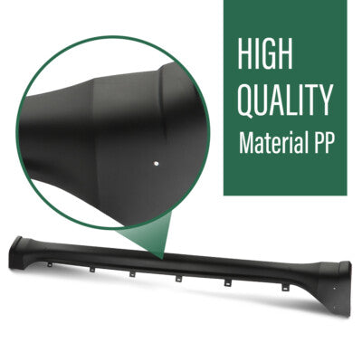 Solid Spare Side Skirt Rocker Molding Panel Left Black Fit For 11-20 Jeep Grand Cherokee