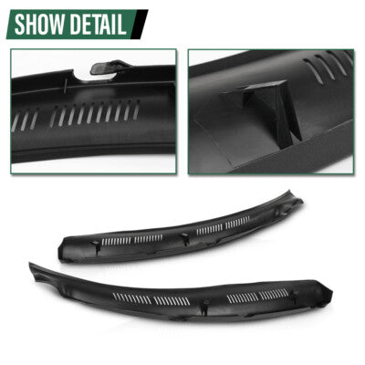 Solid Spare Fit For 1995-2003 Mercedes Benz W210 E-Class Windshield Wiper Cowl Screen Cover