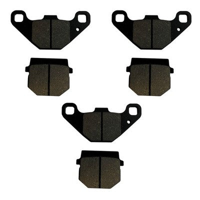 Front & Rear Semi-Metallic Brake Pads for Polaris Phoenix 2006-2009 Rear Disc