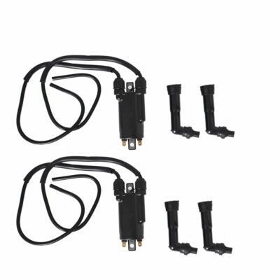 Solid Spare Ignition Coils Caps Wires For Honda CB650 1979-1982 Goldwing GL1100 1980-1983
