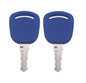 (2) 14601 Keys For Case IH Ford New Holland Tractor Models 5640 6640 7740 7840