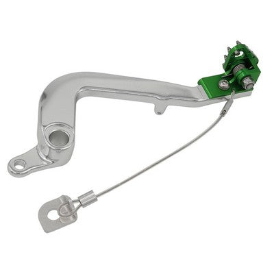 Solid Spare Psychic Brake Pedal Folding Type for Kawasaki KX85, KX100 & KX112 fits 2001-2023