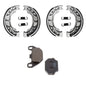 Solid Spare Front Brake Shoes & Rear Pads for Arctic Cat 150 Utility 2x4 fits 2009-2014