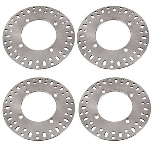 Solid Spare Front AND Rear Brake Rotors for Yamaha Viking 700 & Viking VI 700 2014-2025