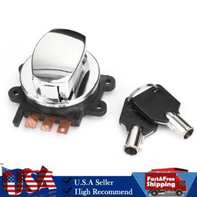 Ignition Switch & Keys Fits Dyna Road King Softail Heritage 1993-2013 714313-96