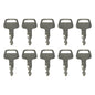(10) Ignition Key For IHI Case Morooka Chieftain Excavator Heavy Equipment 5080