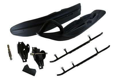 Solid Spare EXO-S All-Terrain Skis, Mount Kit & 6" Carbides for Polaris fits many 1982-2017