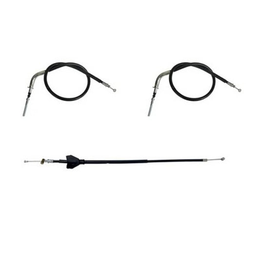 Solid Spare Motion Pro Front Upper, Lower Brake Cables for Yamaha Bear Tracker 250 1999-2000