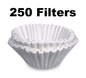Solid Spare Bunn 20138.1000 13" x 5" 1.5 Gallon Coffee Filter for Bunn 20138.1000 250 Count