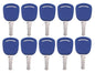 (10) 14601 Keys For Case IH Ford New Holland Tractor Models 5640 6640 7740 7840