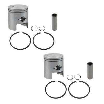 Solid Spare 2 SPI Standard Bore Piston Kits for Arctic Cat Many 1974-1975 340 Snow 60mm