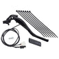 SPI Heated Brake Lever for Polaris Snow many 2015-2024 Models Using OEM 2205334