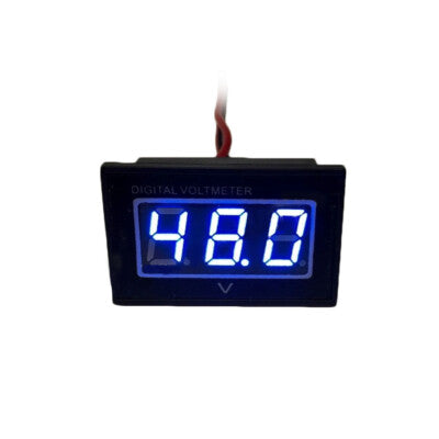 48V Golf Cart Digital Volt Meter Battery Gauge Club Car EZGO Yamaha 48 Volt BLUE